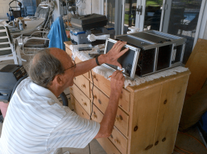 Family run business: building the first CALIFIA® boxes by hand at home